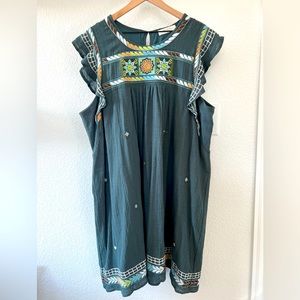 A Beautiful Soul (Arula) Embroidered Dress - Size 3X (22W-24W) - NWT